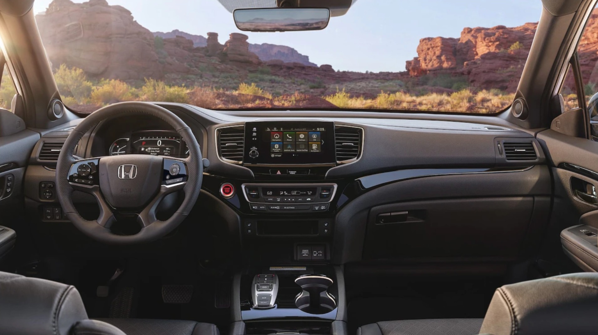 Steering Wheel in the 2022 Honda Passport