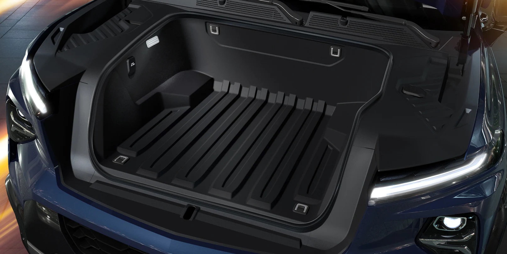 Front-End Storage Compartment in the 2024 Chevrolet Silverado EV