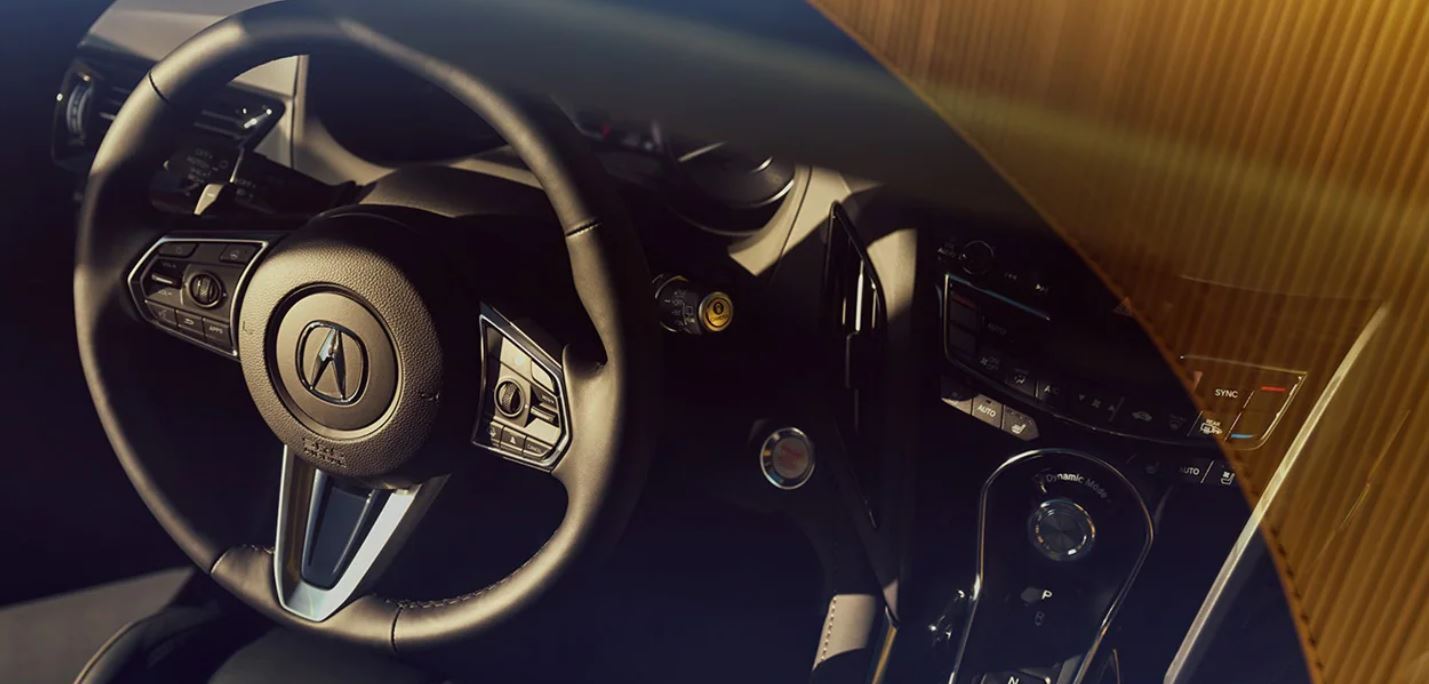 Steering Wheel in the 2022 Acura RDX