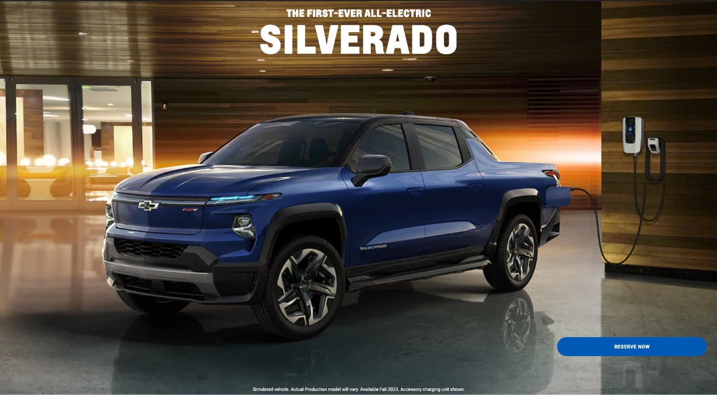 Reserve Electric Silverado - Sarchione Chevrolet