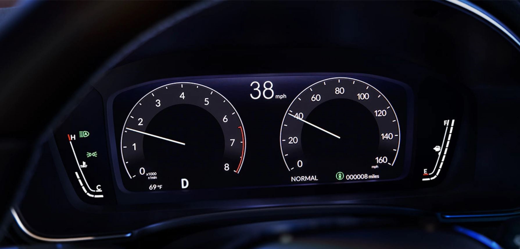 2022 Honda Civic Hatchback Gauge Cluster