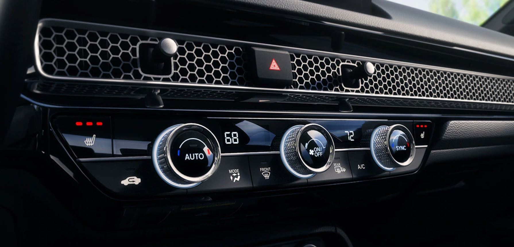 2022 Honda Civic Hatchback Climate Control System