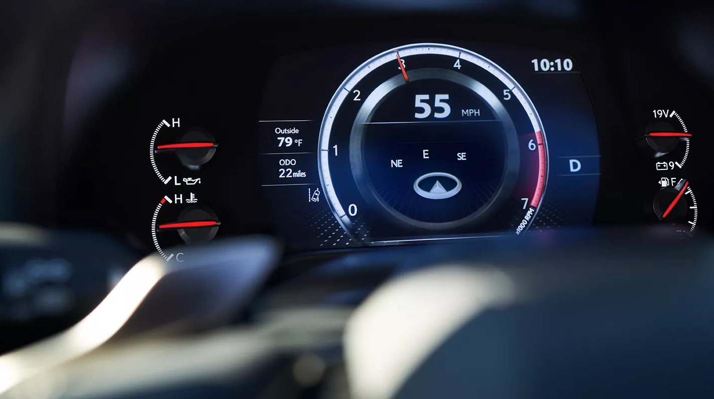 2022 Lexus LX 600 Driver Info Display