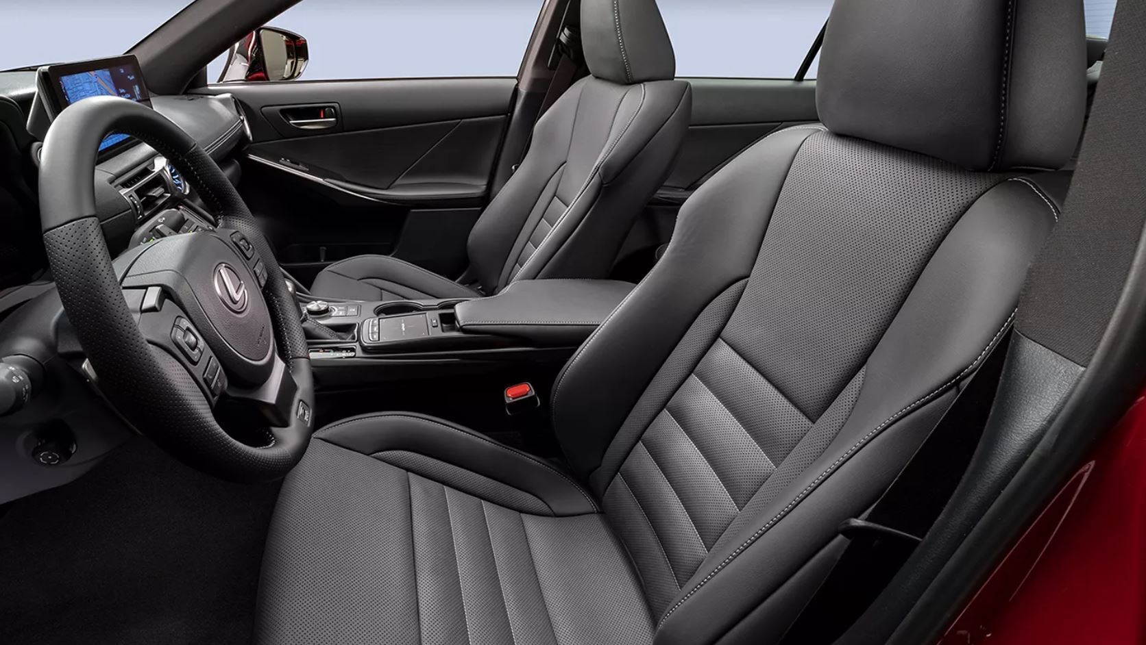 Front Seats in the 2022 IS 350