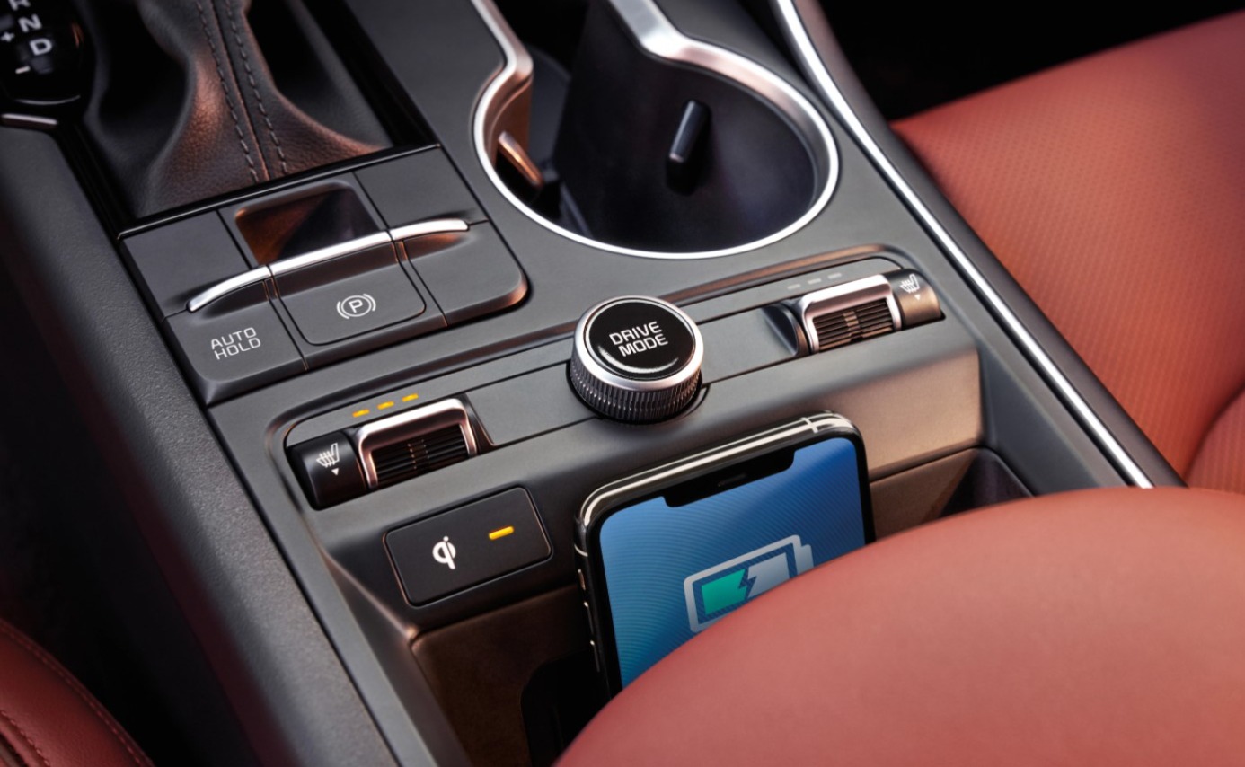 2022 Kia K5 Wireless Charger