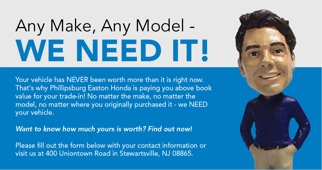 Sell Your Car PhillipsburgEaston Honda