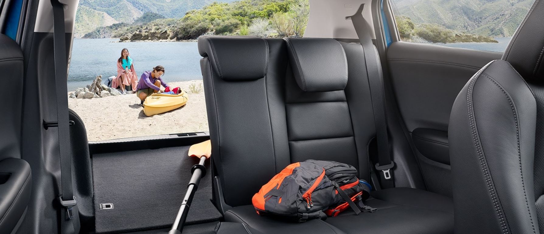 Back Row in the 2022 Honda HR-V