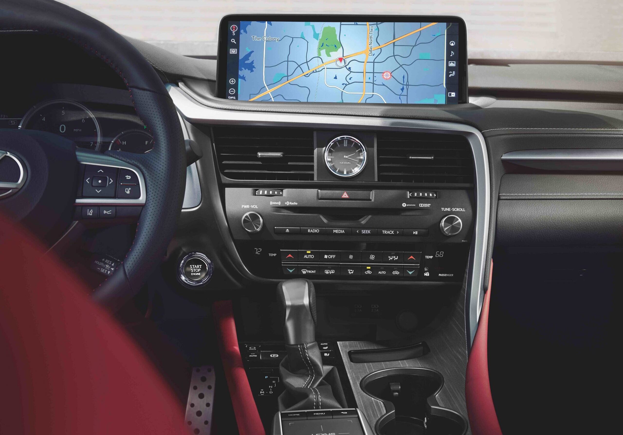 2022 Lexus RX 350 Navigation Technology