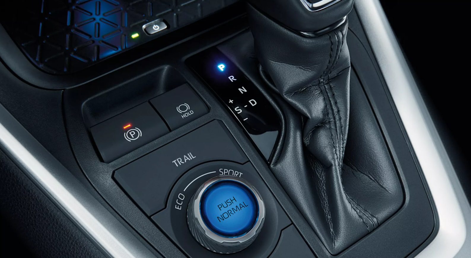 Shift Knob in the 2022 Toyota RAV4 Hybrid