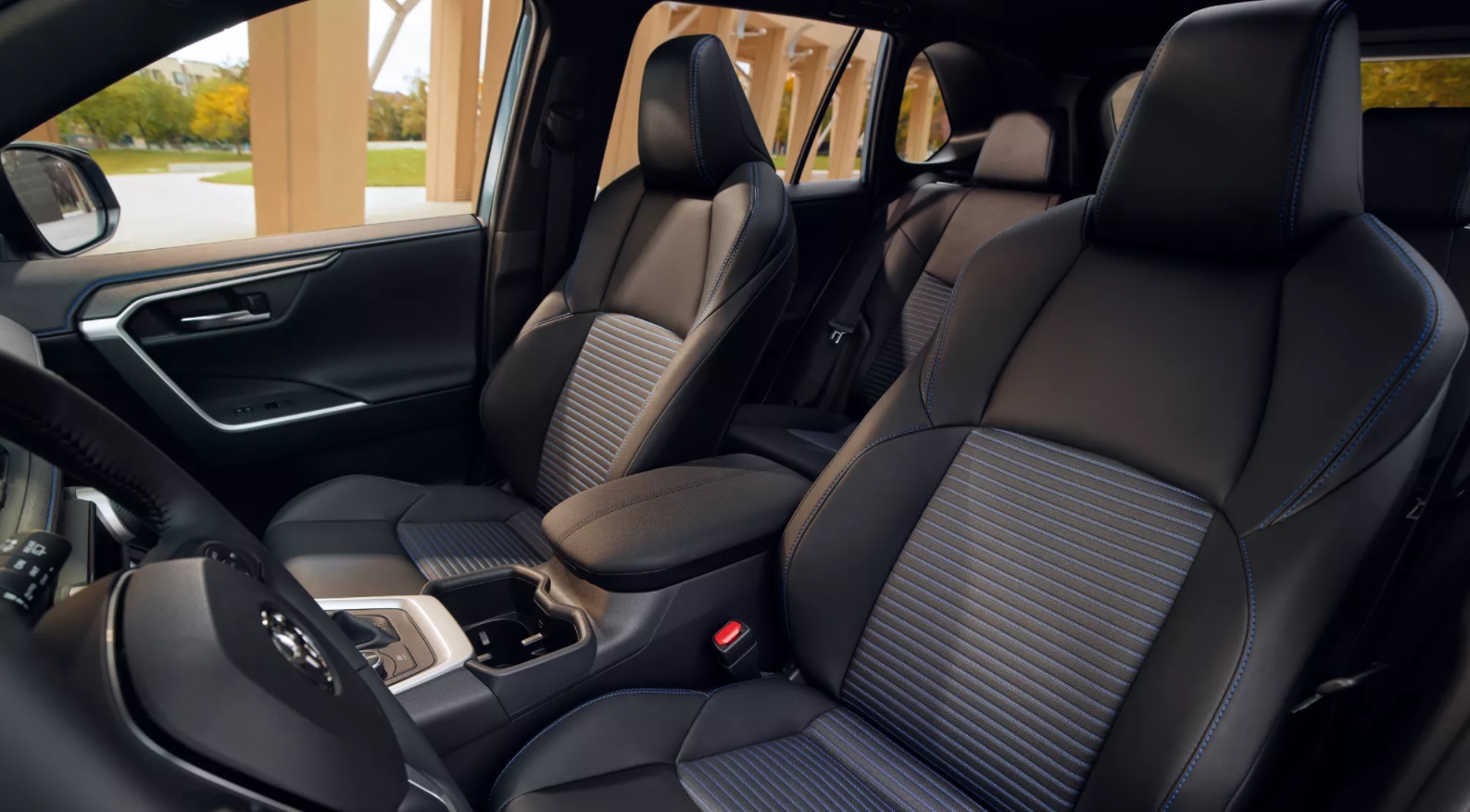 Seating in the 2022 Toyota RAV4 Hybrid
