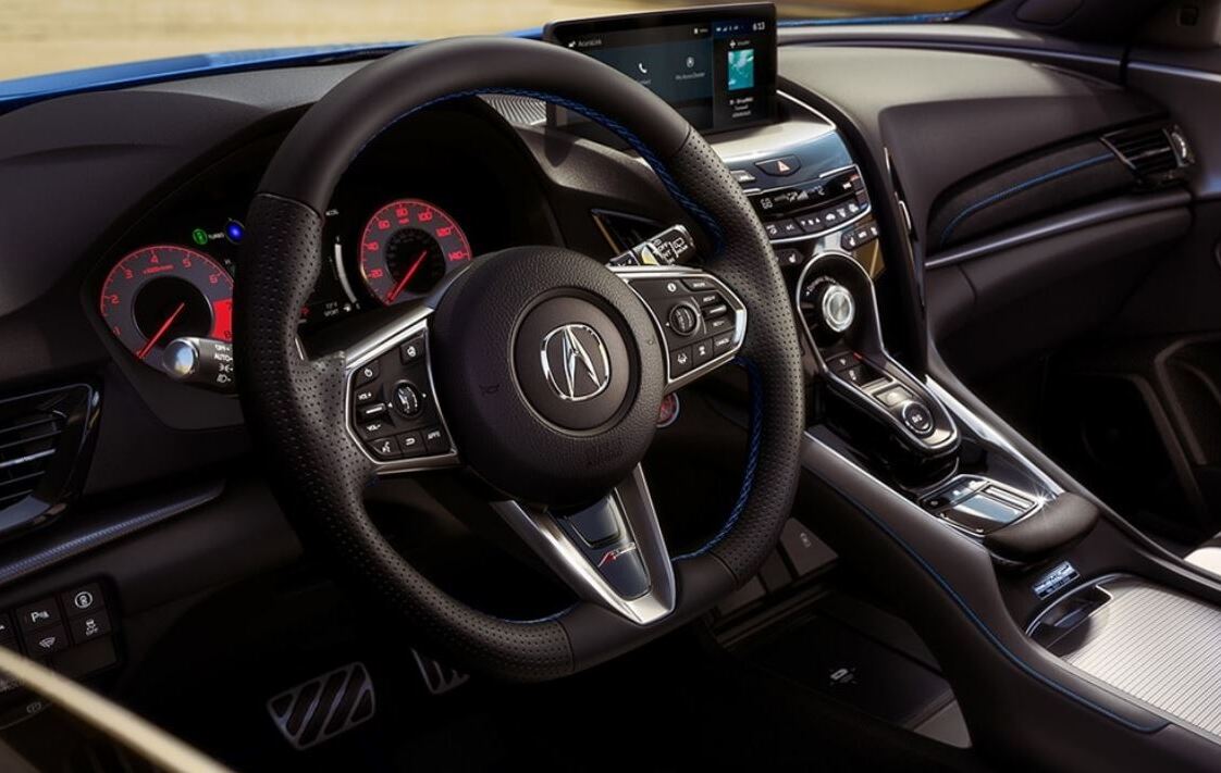 Interior of the 2022 RDX