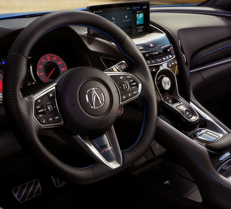 Controls in the 2022 RDX
