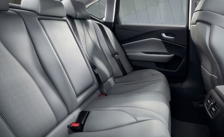 Rear Seat of the 2022 Acura TLX