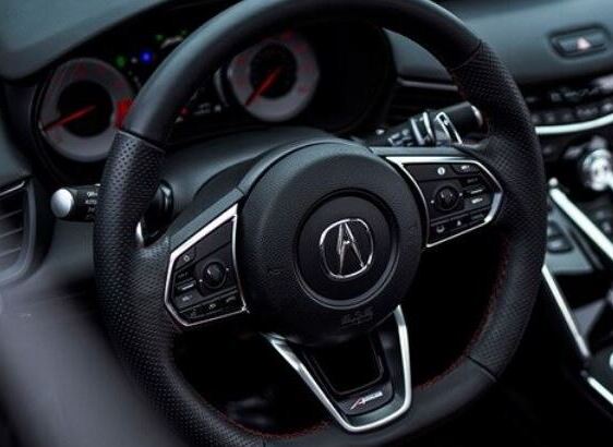 Steering Wheel of the 2022 Acura TLX Type S