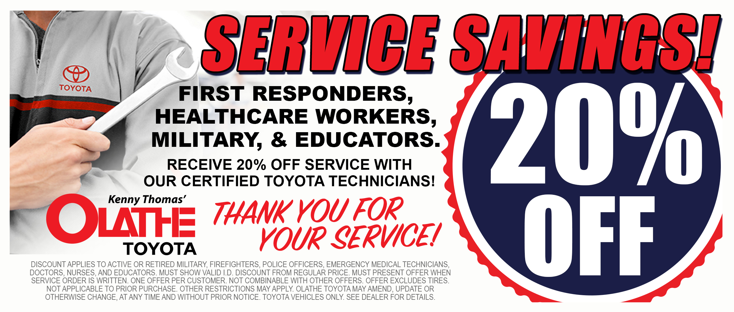 First Responders & Healthcare Workers Discount, Tickets