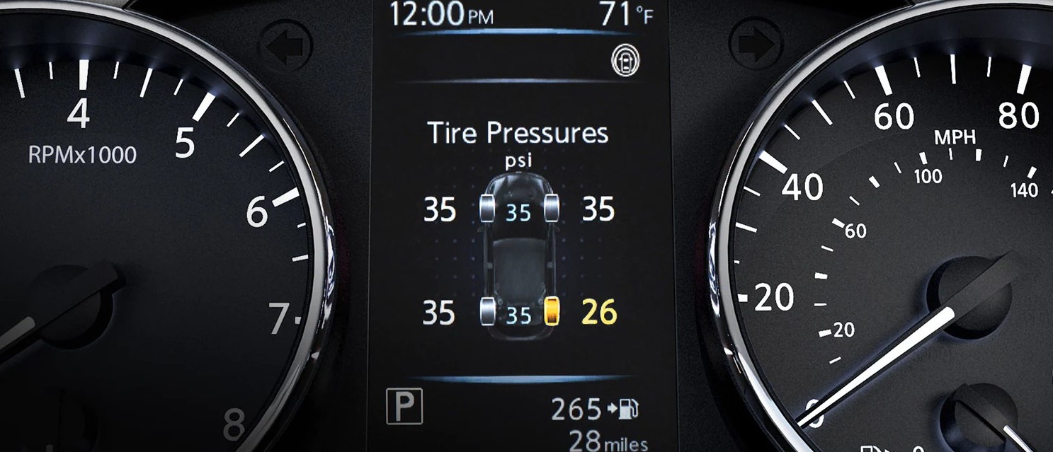 2022 Nissan Rogue Sport Tire Pressure Monitoring System