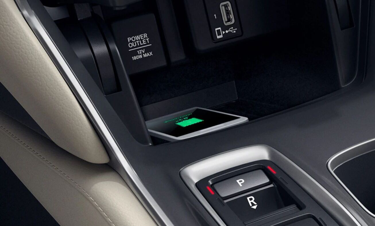 Charging in the 2022 Accord