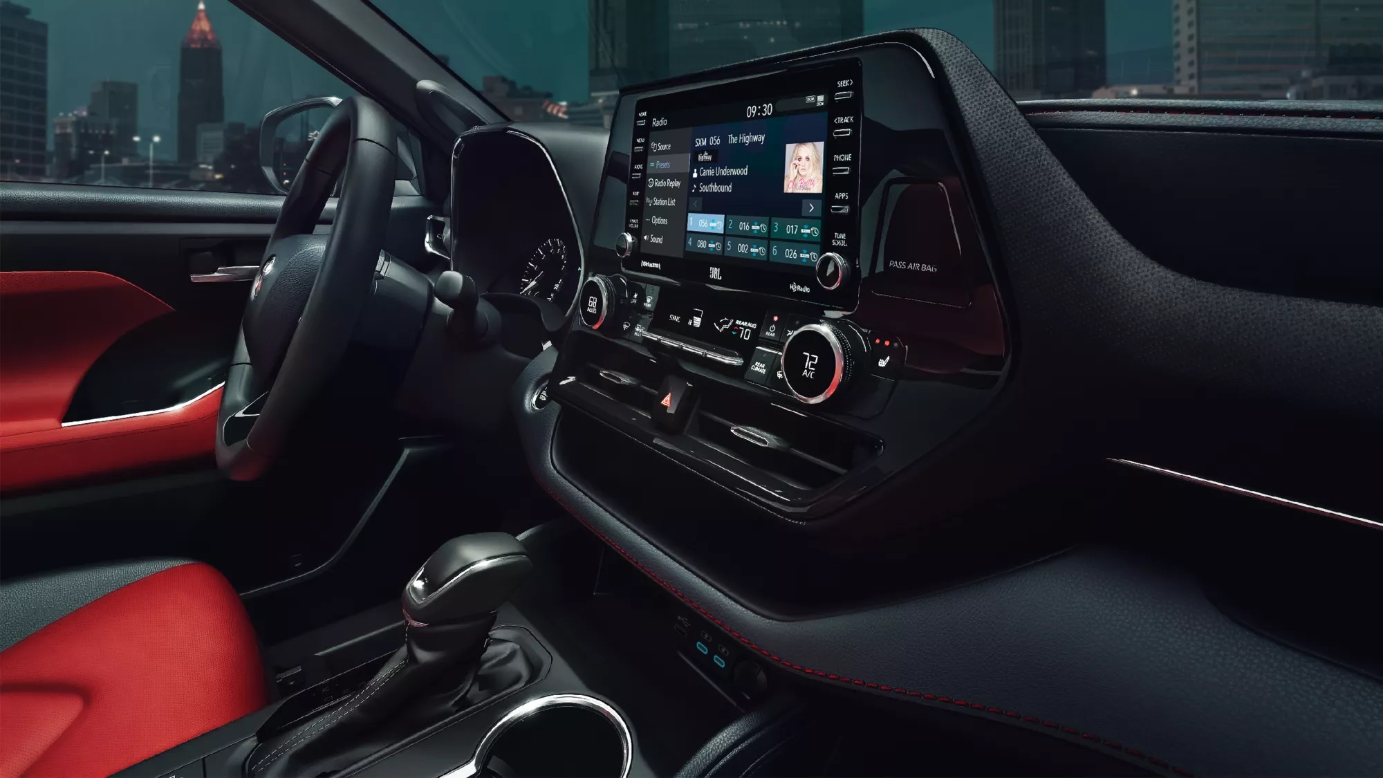 2022 Toyota Highlander Dashboard