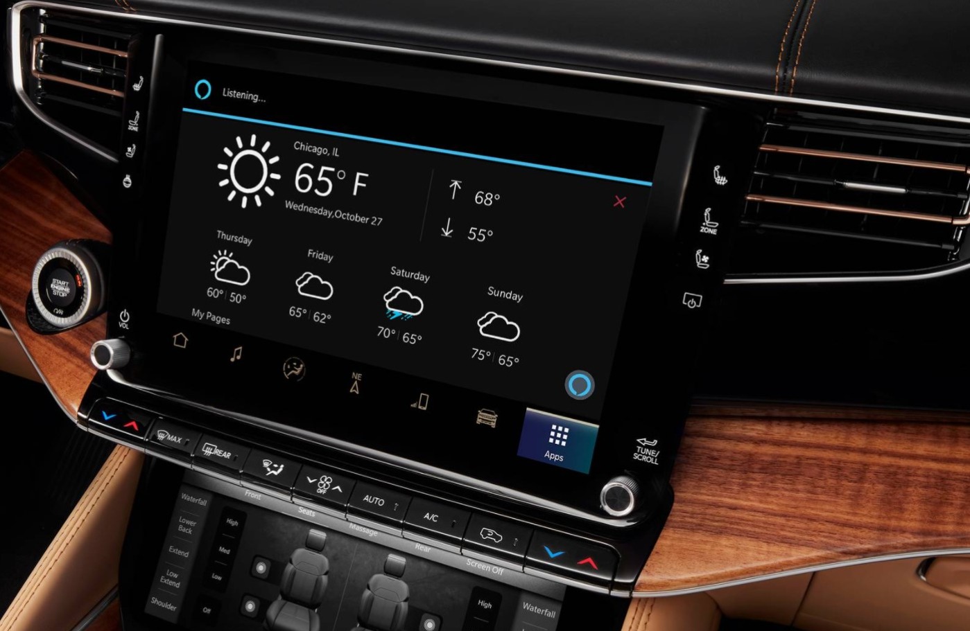 2022 Grand Wagoneer Touchscreen
