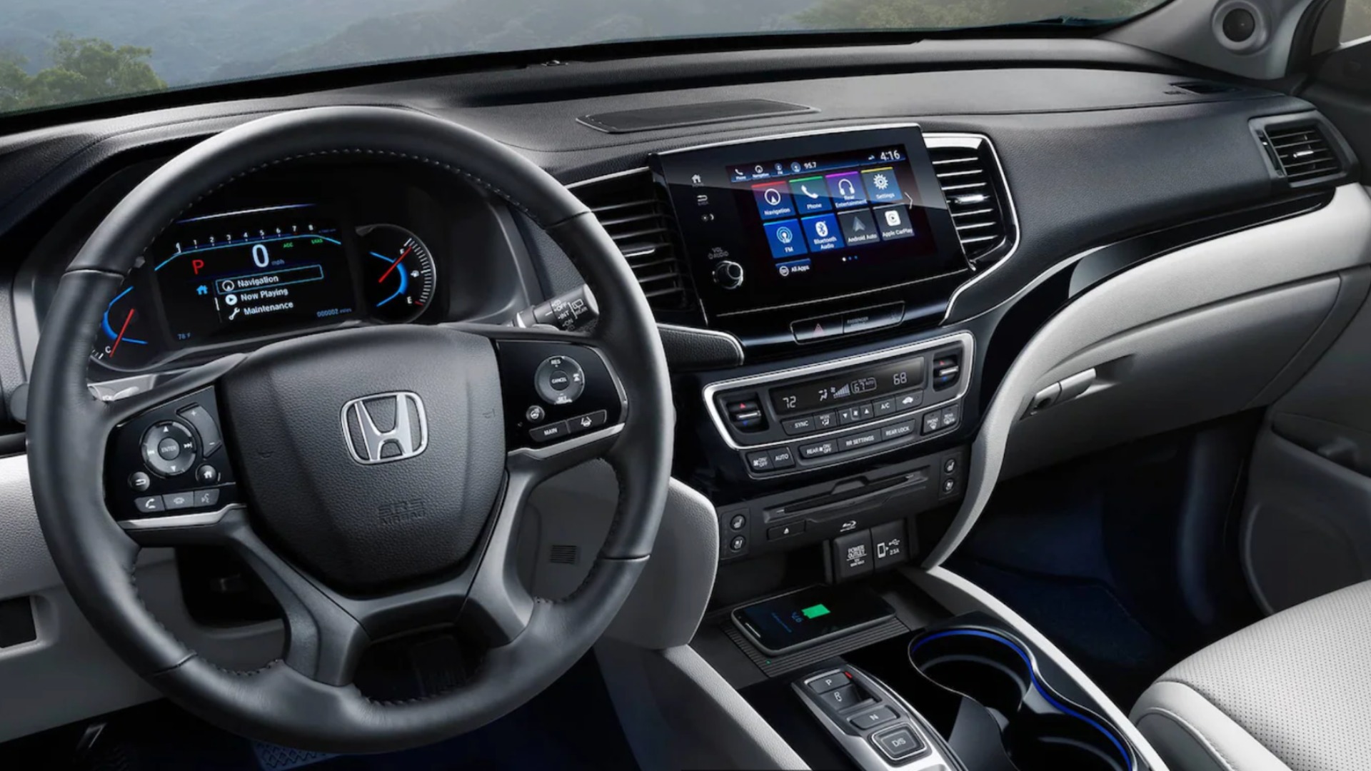 Steering Wheel in the 2022 Pilot