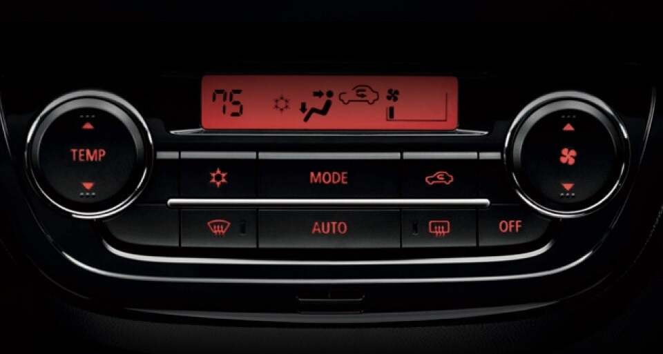 Climate Controls in the 2022 Mirage