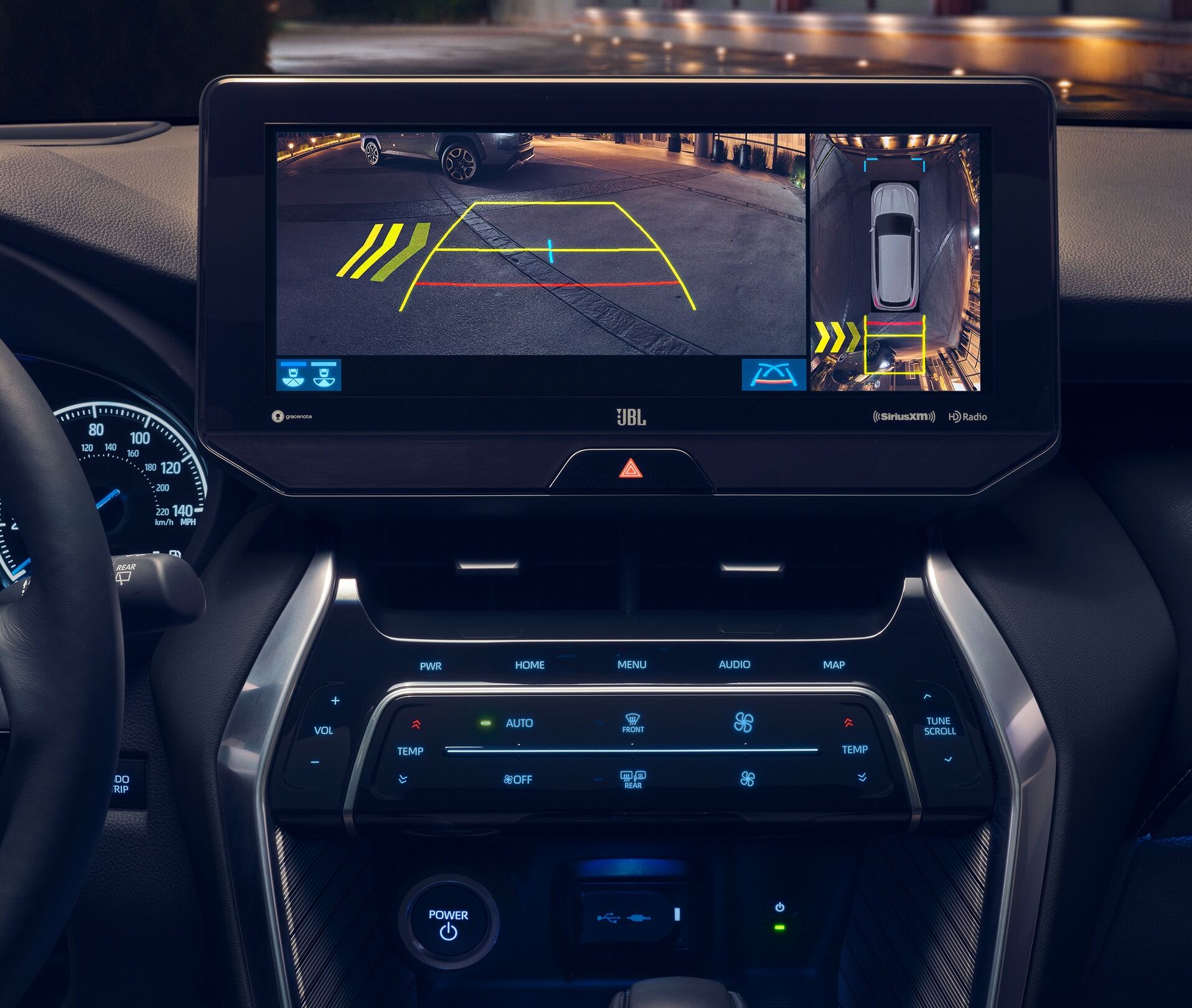 Touchscreen of the 2022 Venza