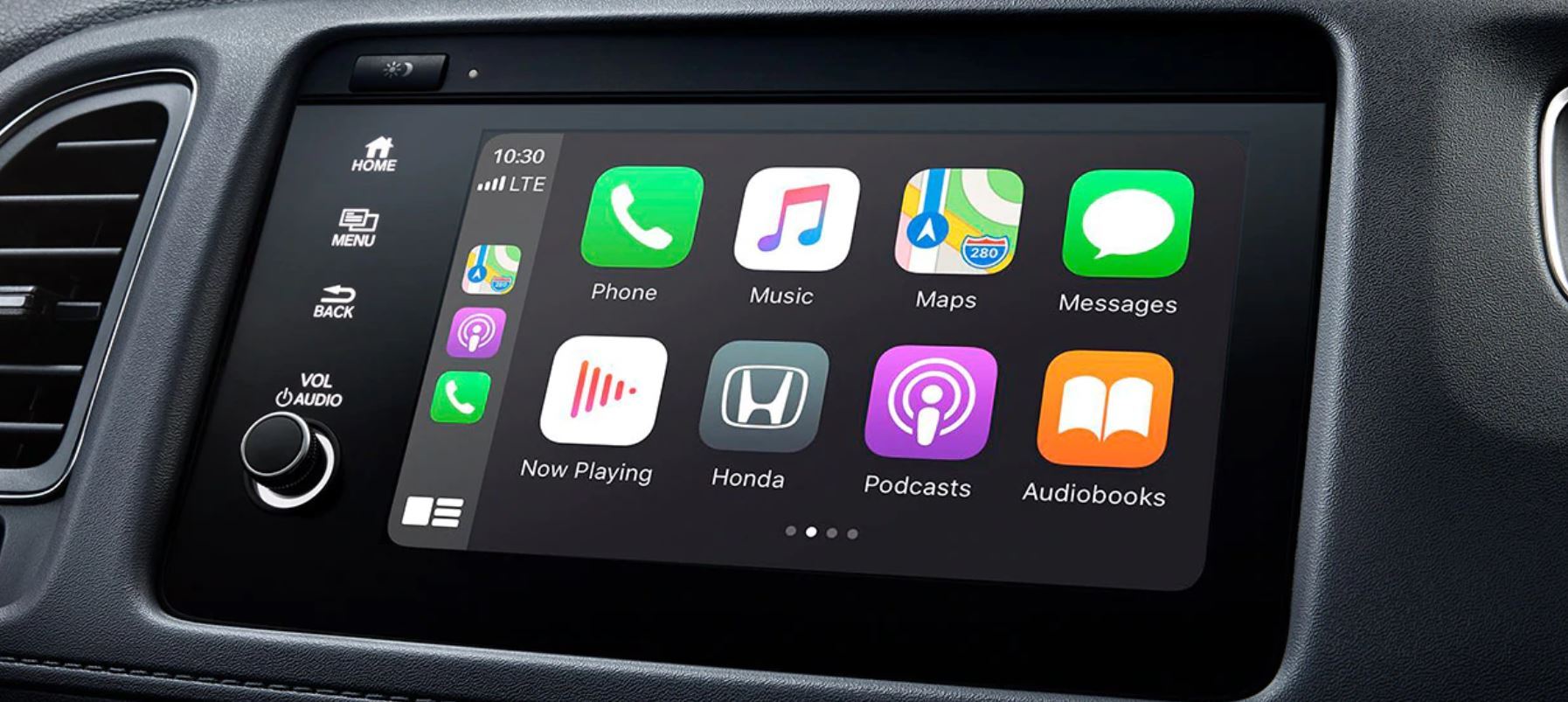 Touchscreen in the 2022 Honda HR-V