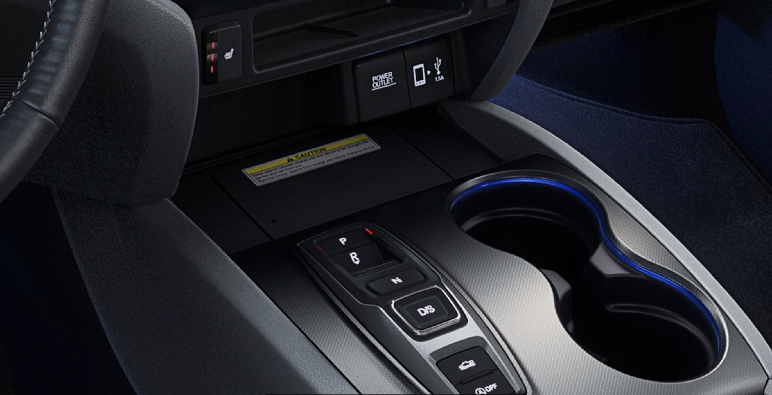 Center Controls in the 2022 Ridgeline