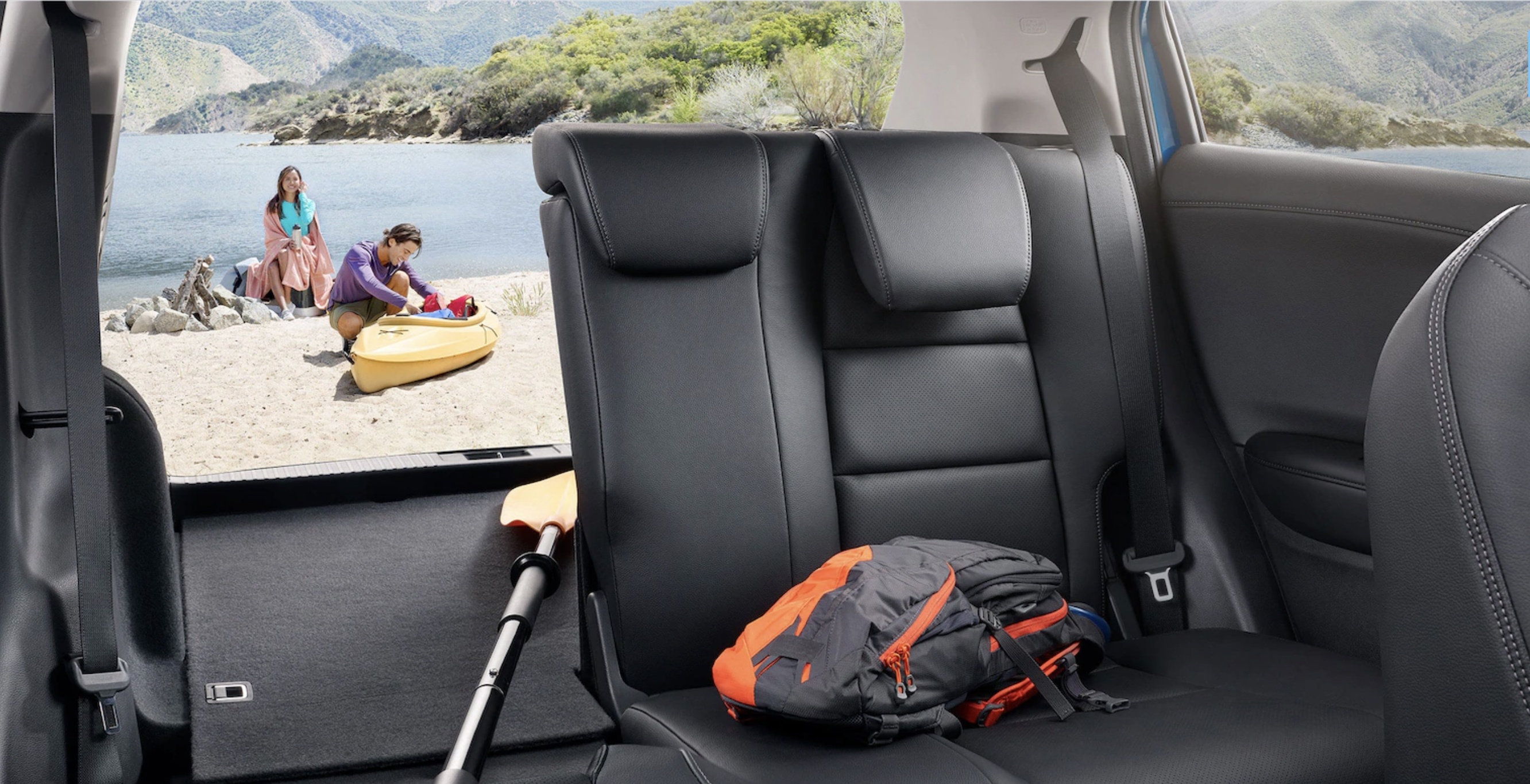 Rear Seat and Cargo Area in the 2022 HR-V