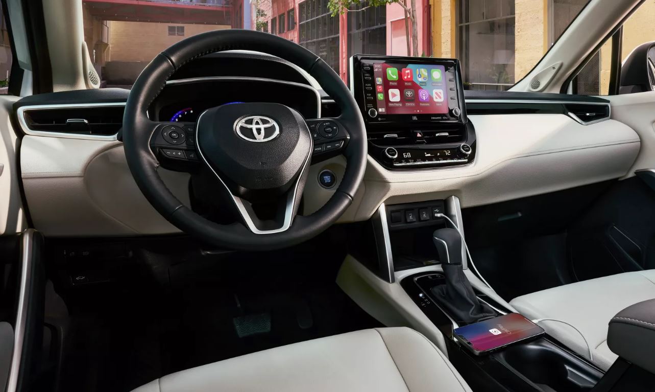 Steering Wheel in the 2022 Corolla Cross