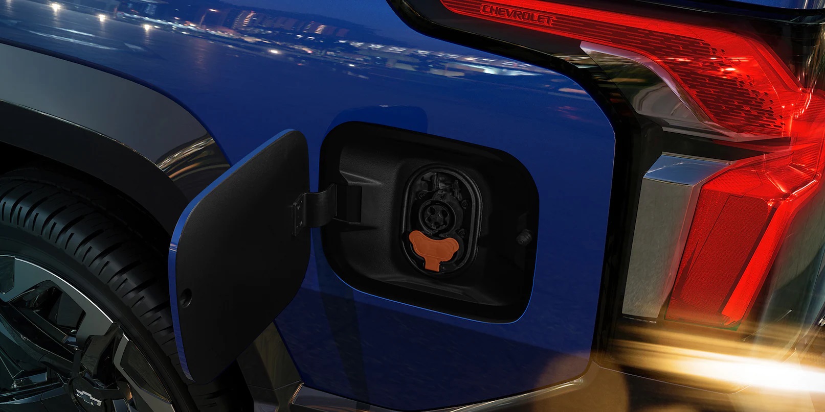 2024 Chevrolet Silverado EV Charging Port