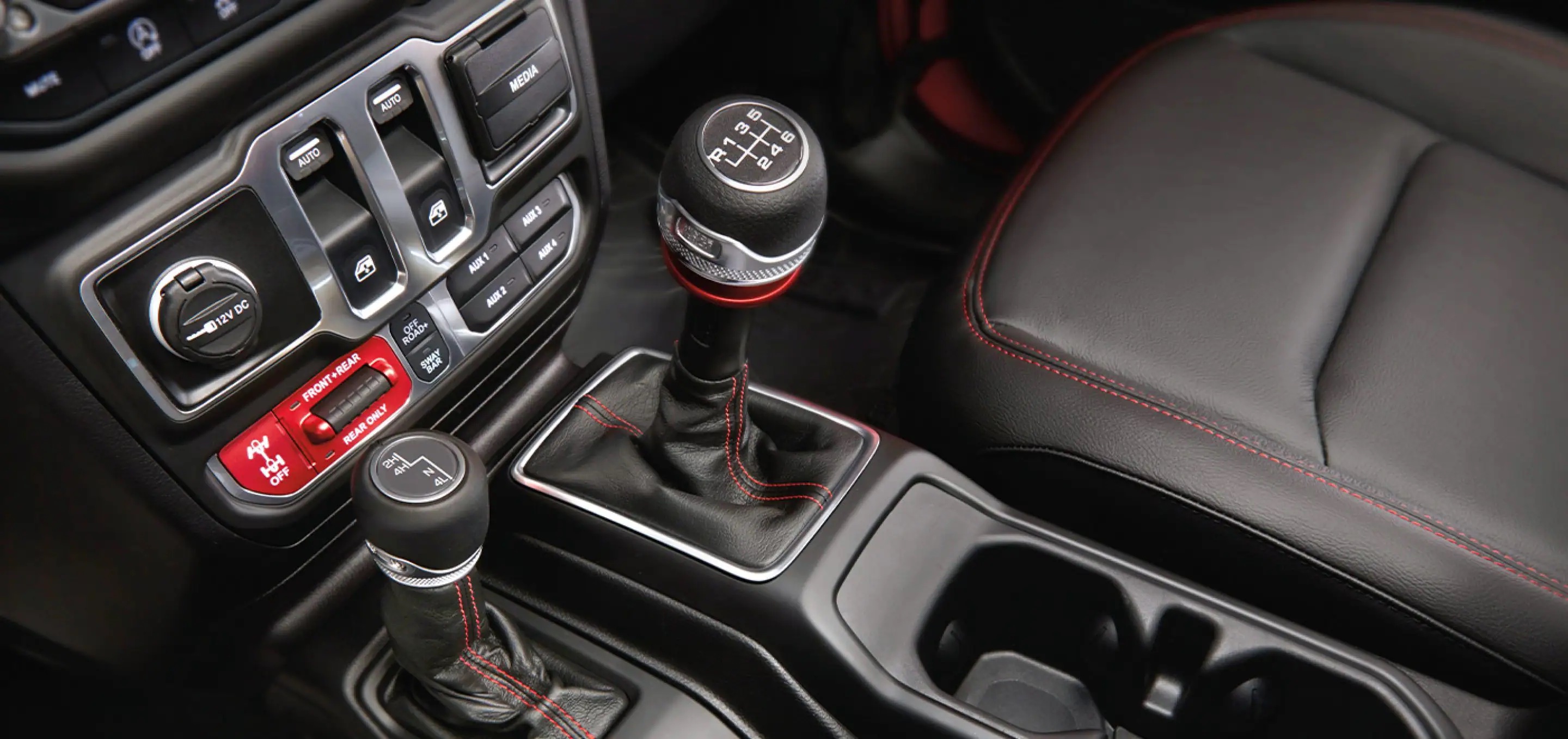 2022 Jeep Wrangler Unlimited Rubicon Gear Shift