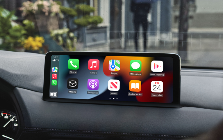 Interior of the 2022 MAZDA CX-5