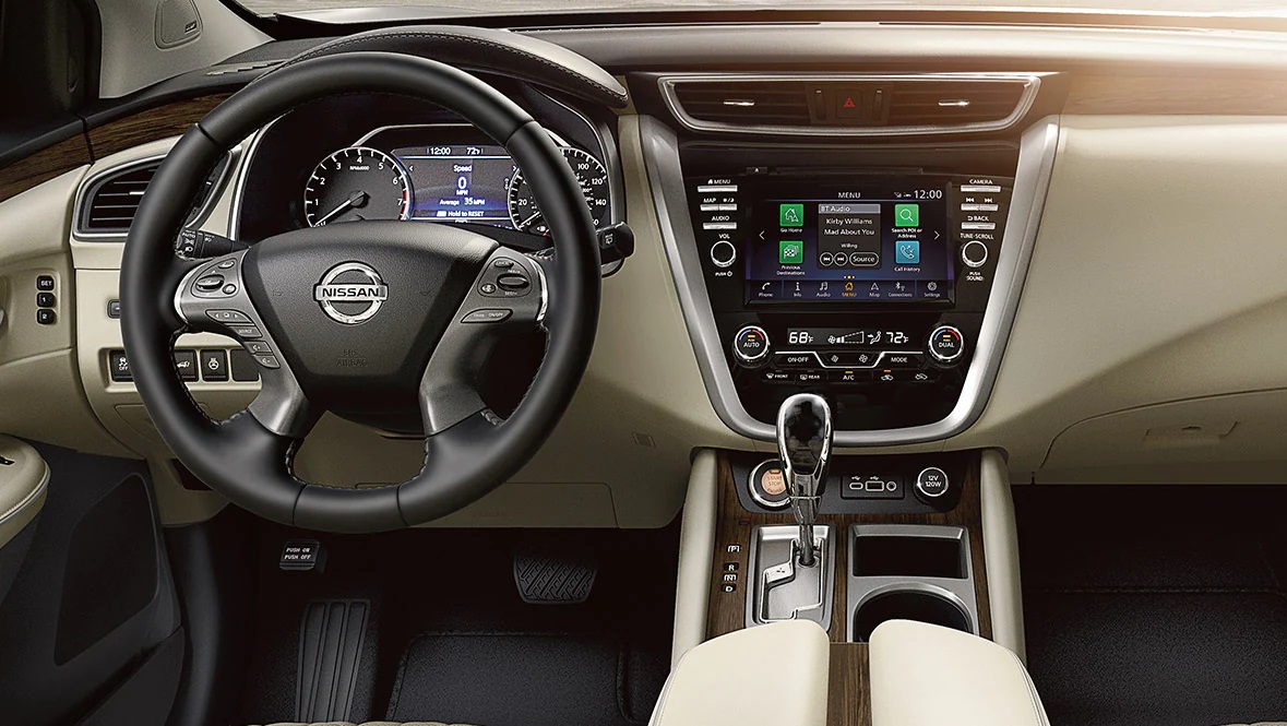 Steering Wheel in the 2022 Murano
