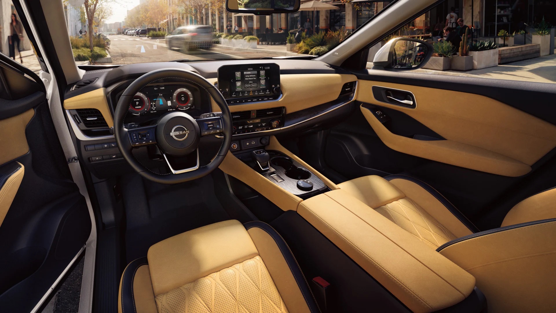 Front Seats in the 2022 Rogue
