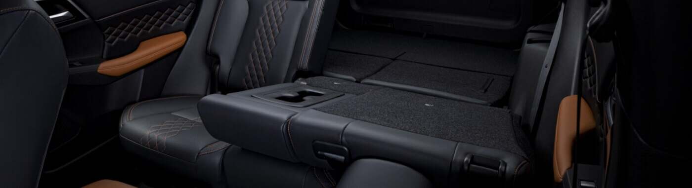 Rear Seats of the 2022 Outlander
