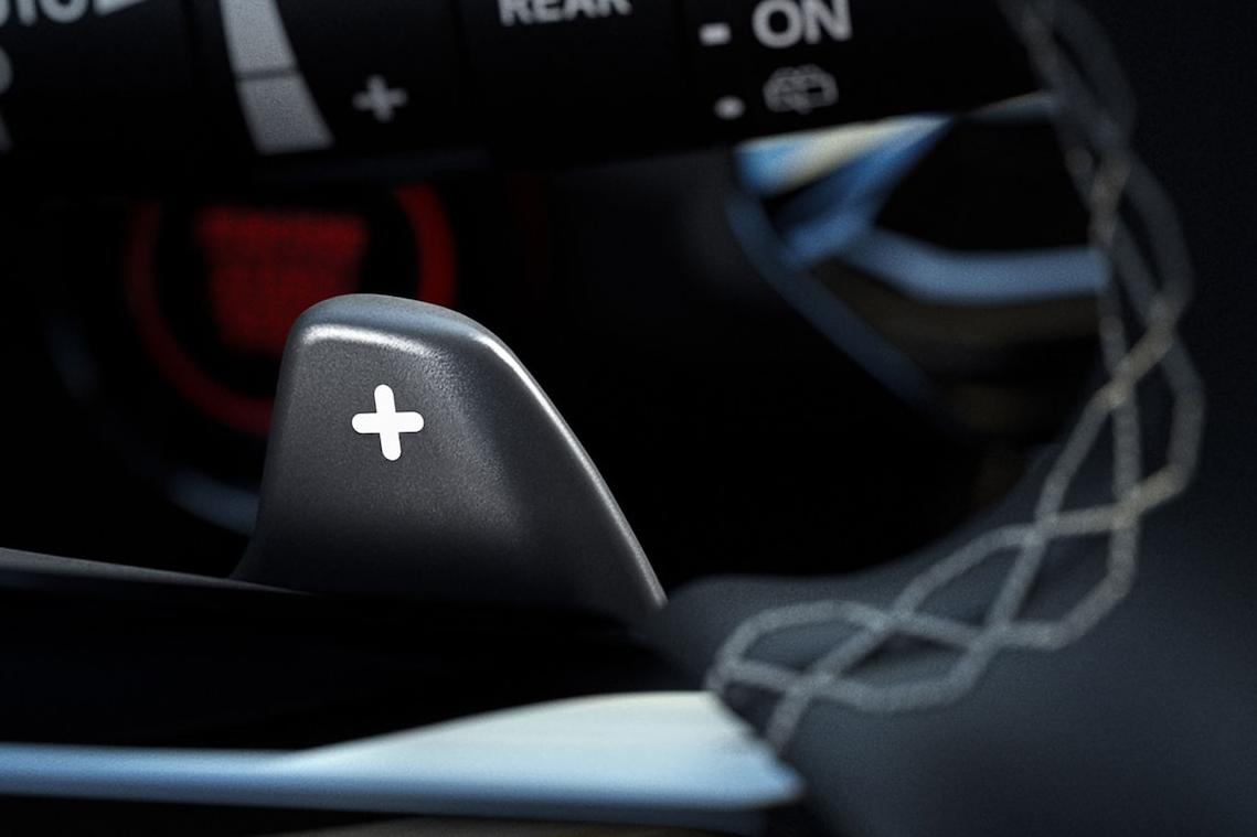 Dual-Mode Paddle Shifters of the 2022 Civic Hatchback