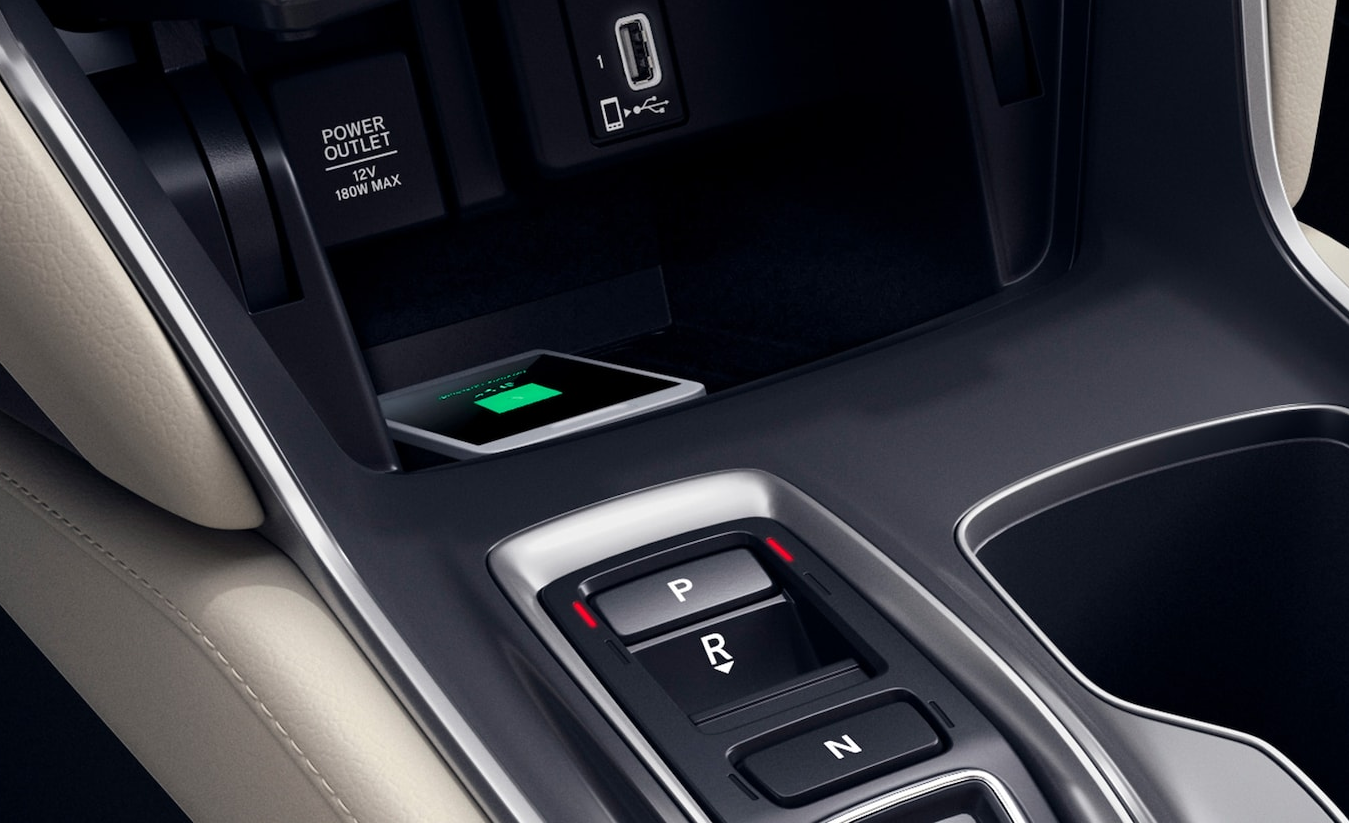 Wireless Phone Charger of the 2022 Accord