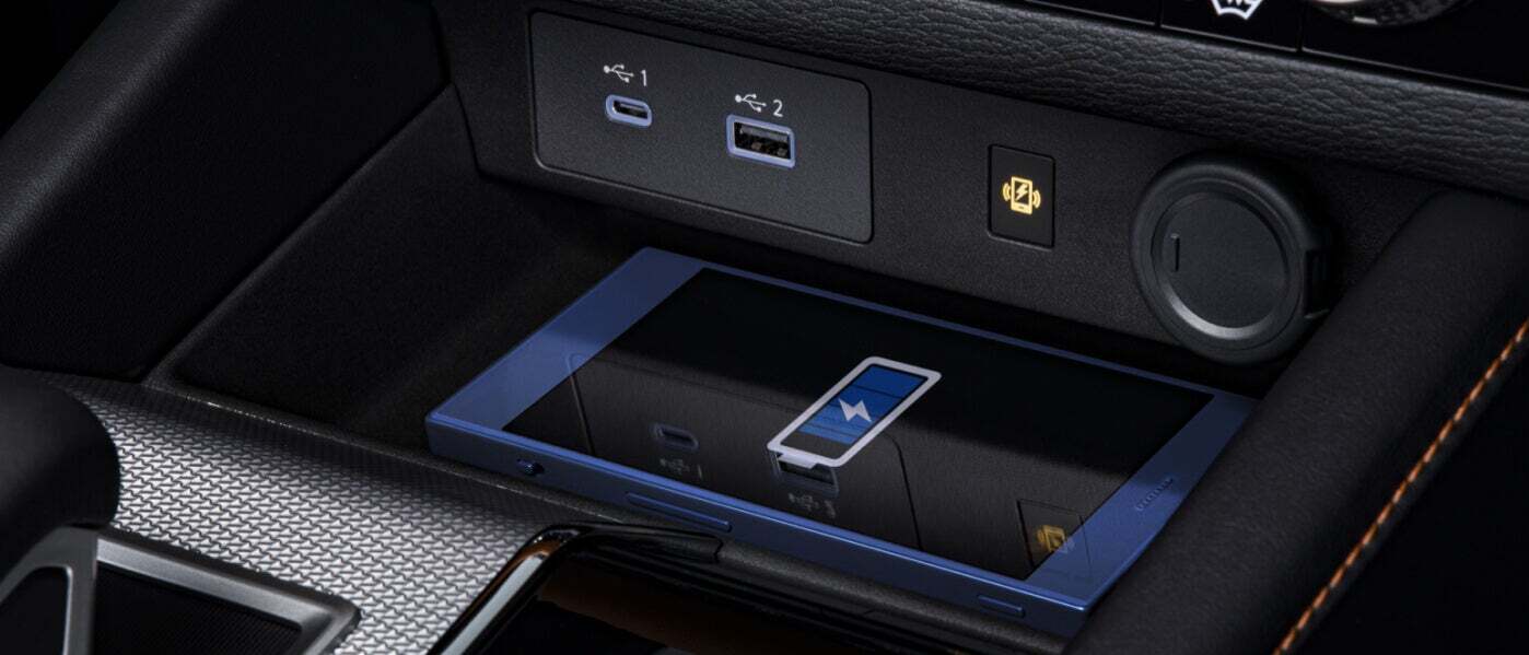 Wireless Charging in the 2022 Mitsubishi Outlander