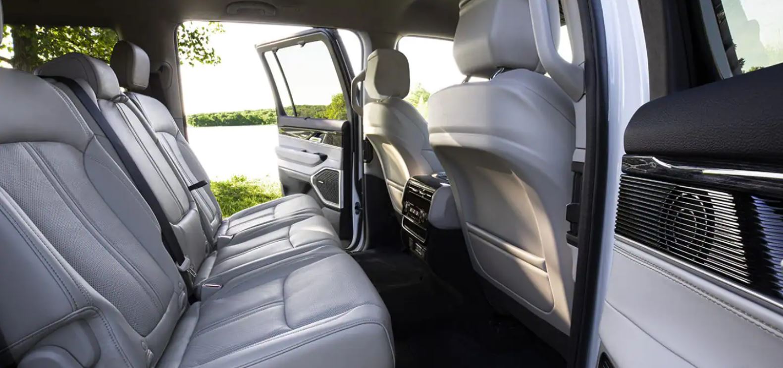 Back Seats in the 2022 Wagoneer