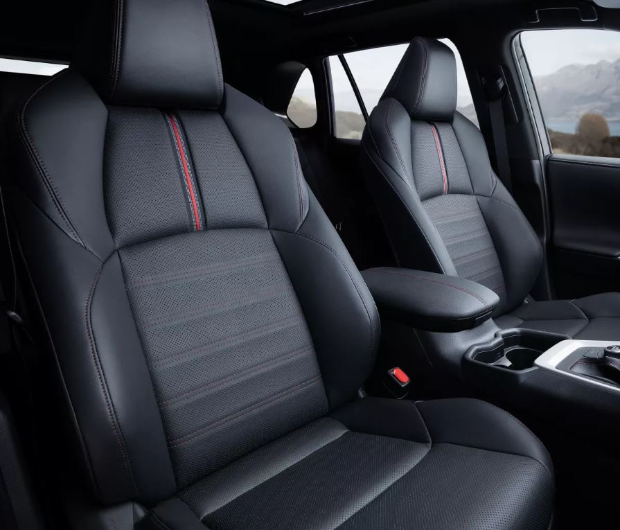 Front Row of the 2022 RAV4 Prime