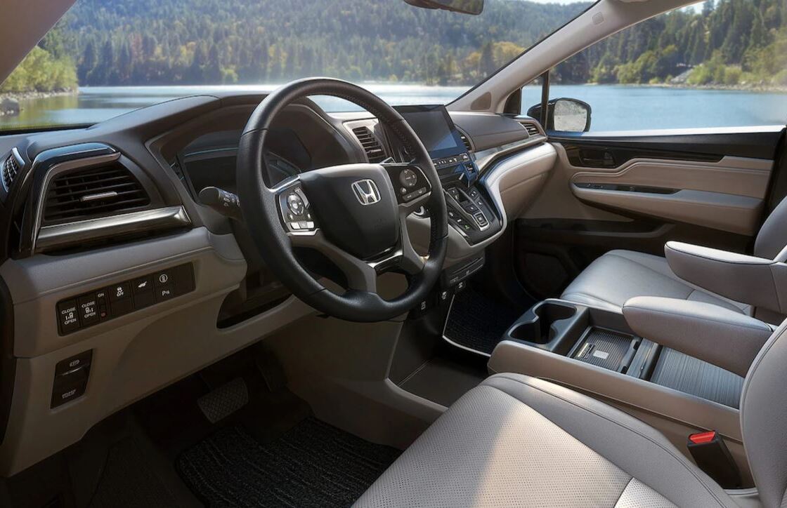 Center Console of the 2022 Odyssey