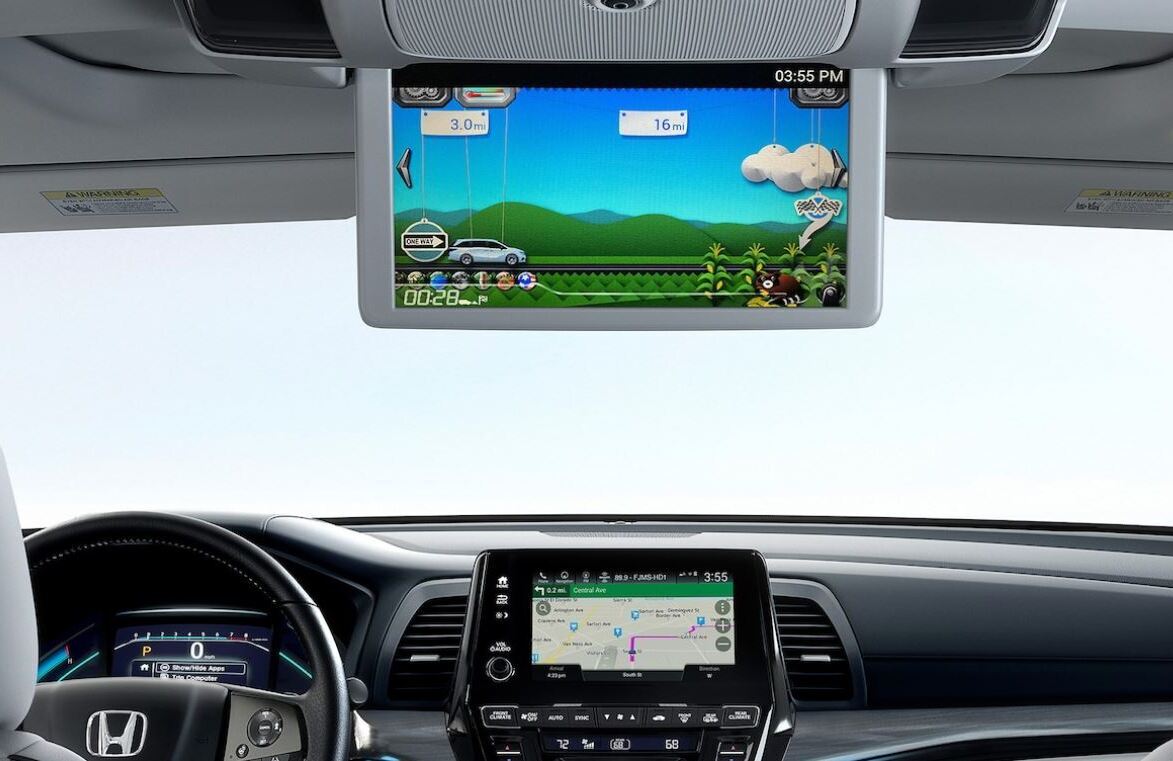 Rear Seat Entertainment in the 2022 Odyssey