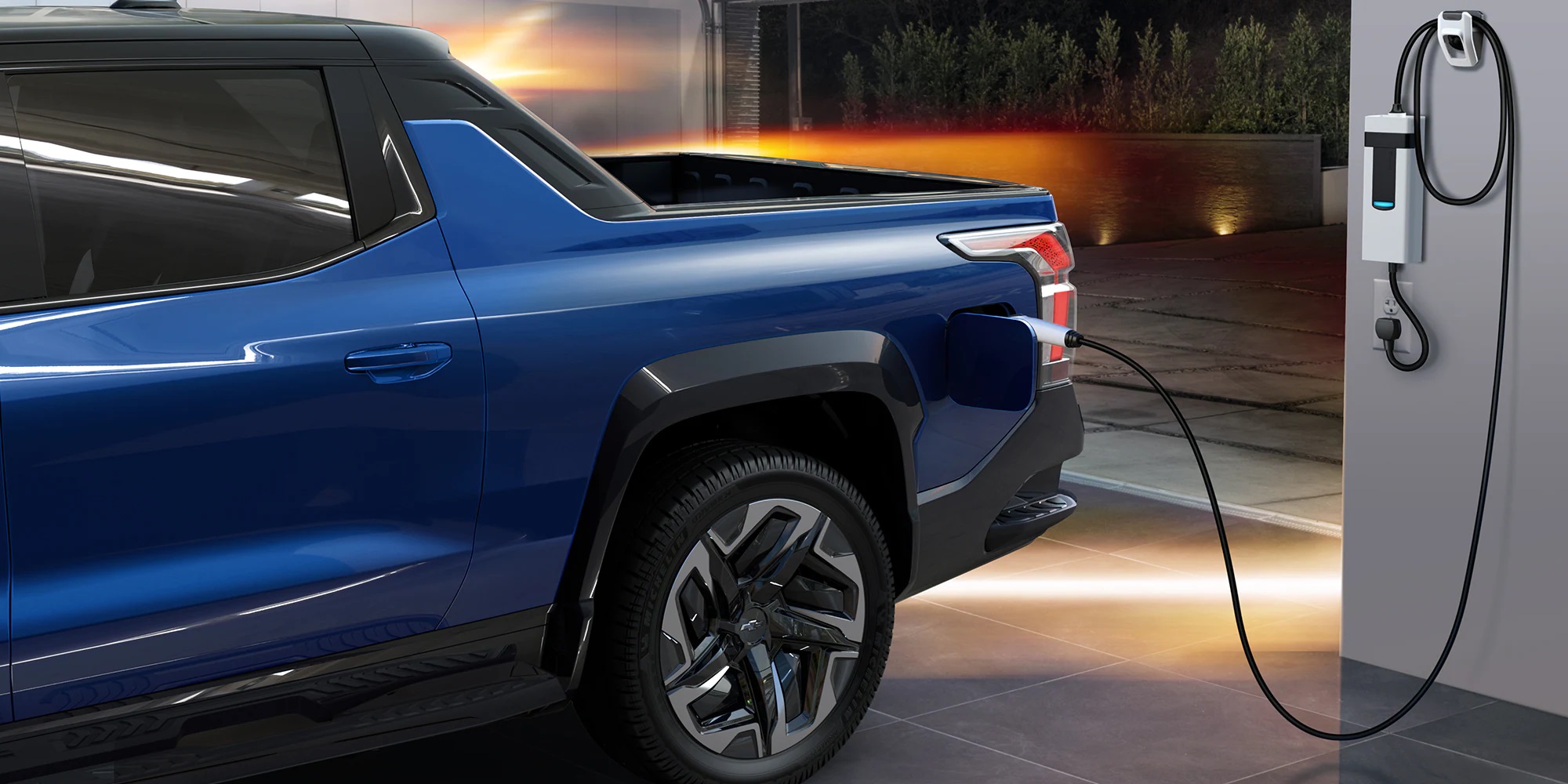 El Silverado EV tiene tres modos de carga.