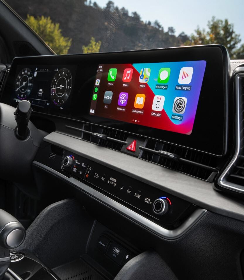 Display in the 2023 Kia Sportage