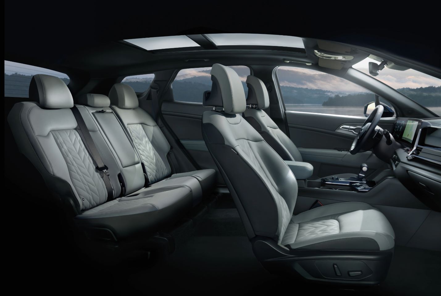 Cabin of the 2023 Sportage