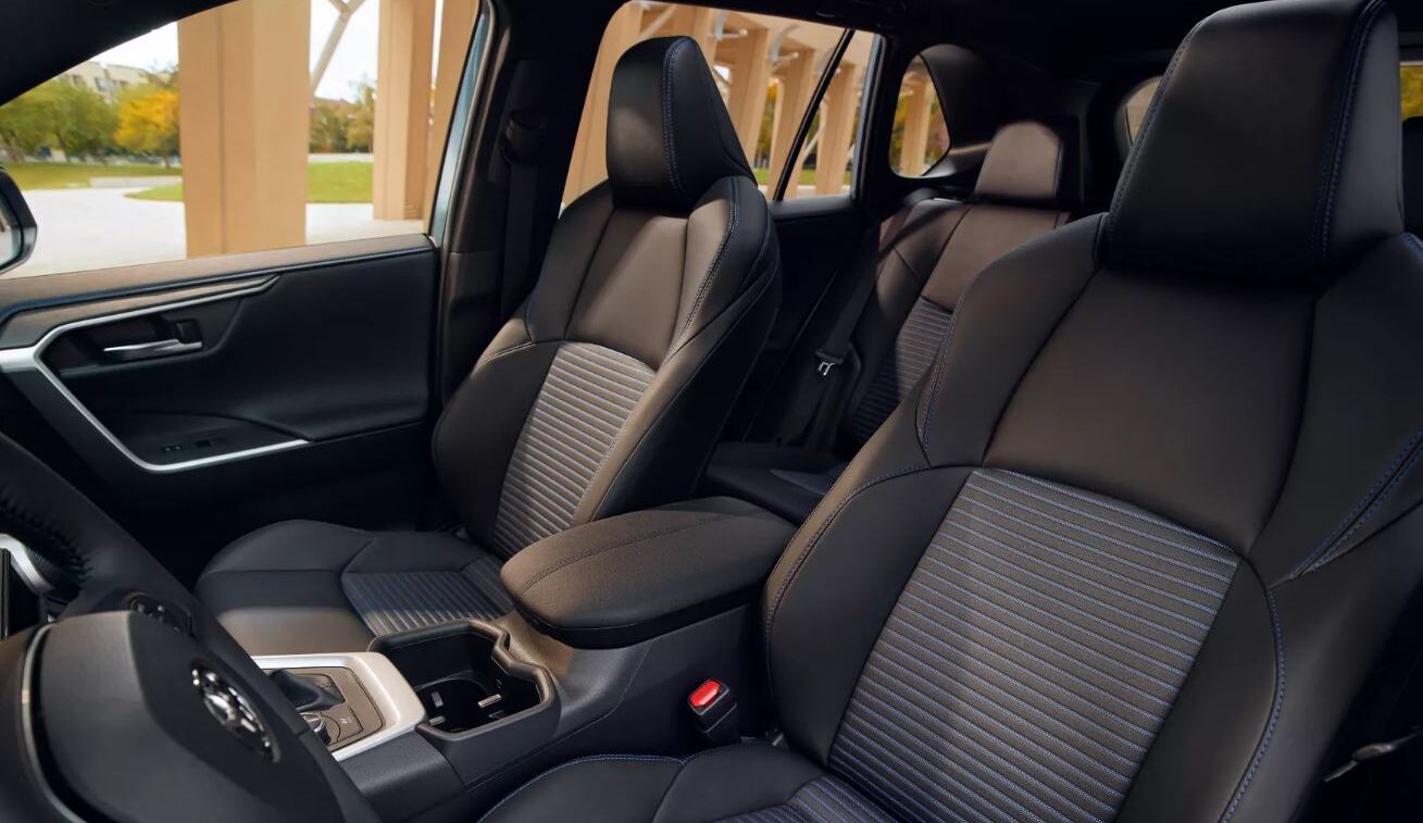 Cabin of the 2022 RAV4