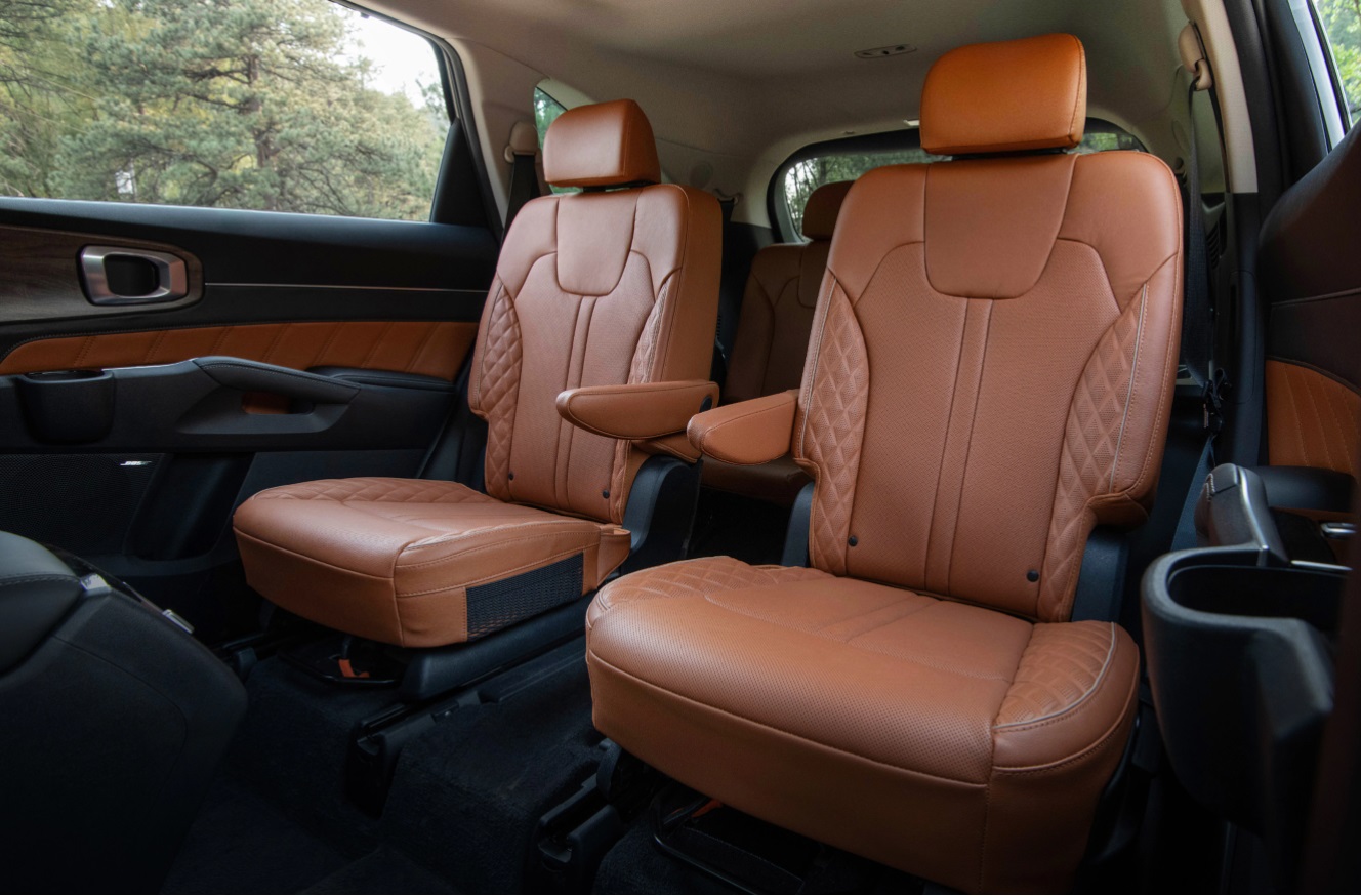 Seating in the 2022 Kia Sorento