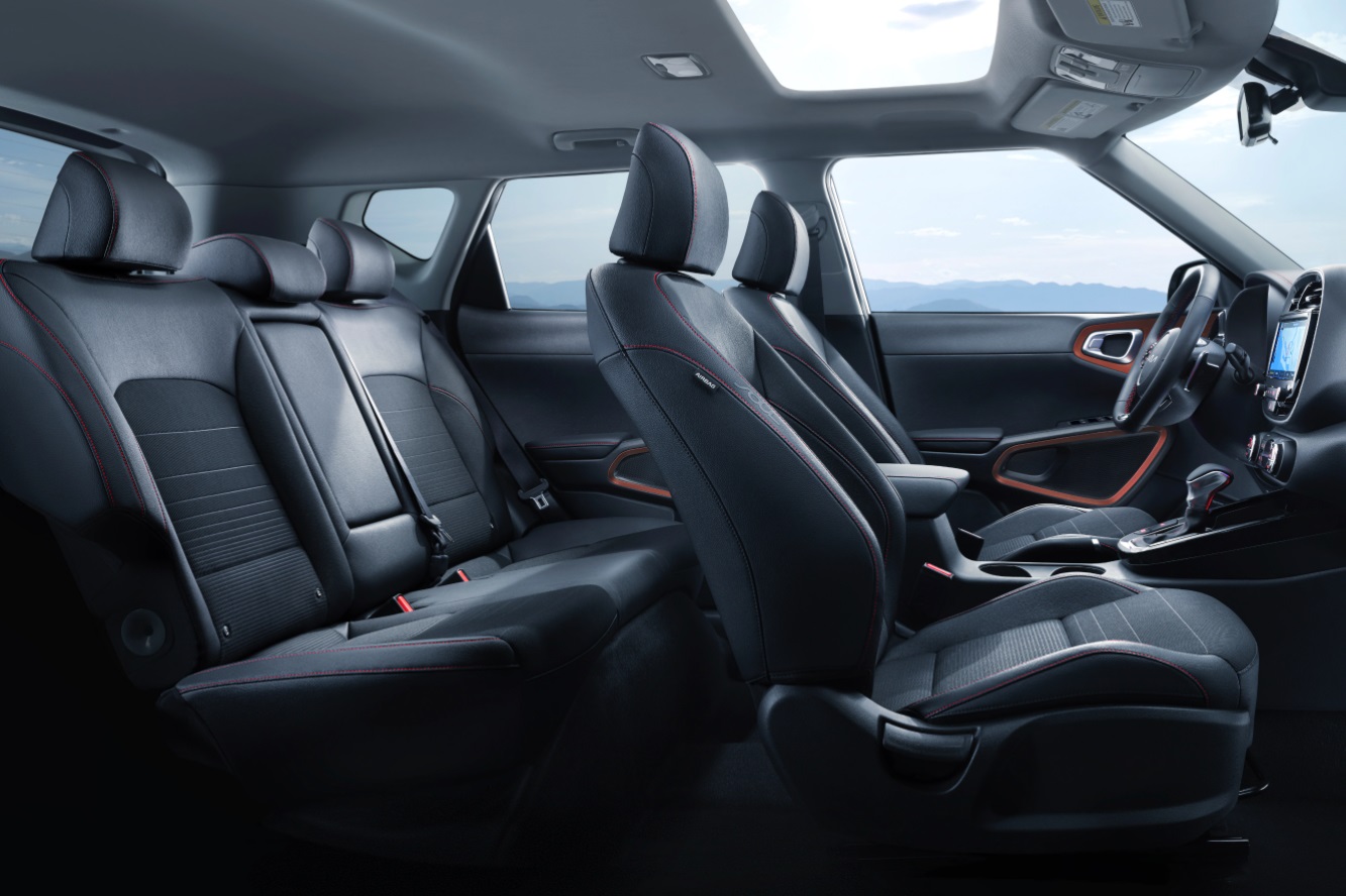 Seating in the 2022 Kia Soul