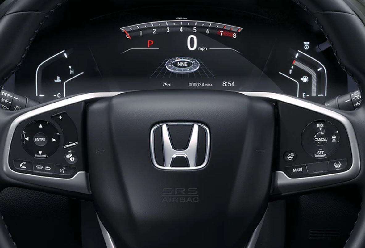 Steering Wheel-Mounted Controls in the 2022 CR-V